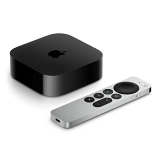 Apple TV 4K with remote control