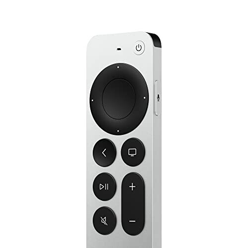 Apple TV 4K remote control with buttons